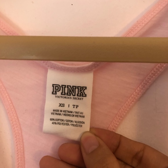 Victoria Secret Pink Razorback Tank Top - Picture 3 of 3